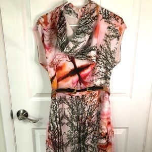 Ted Baker cowl neck dress